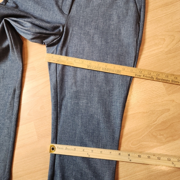 NWT Ann Taylor Loft The Skinny Blue Thick Pants Women's Size 12 - Picture 12 of 13